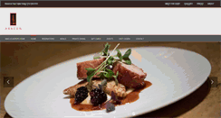 Desktop Screenshot of abacus-restaurant.com